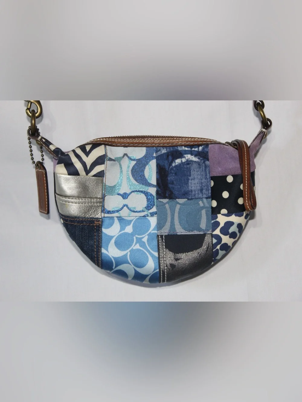 Coach Patchwork Crescent Y2K Bag